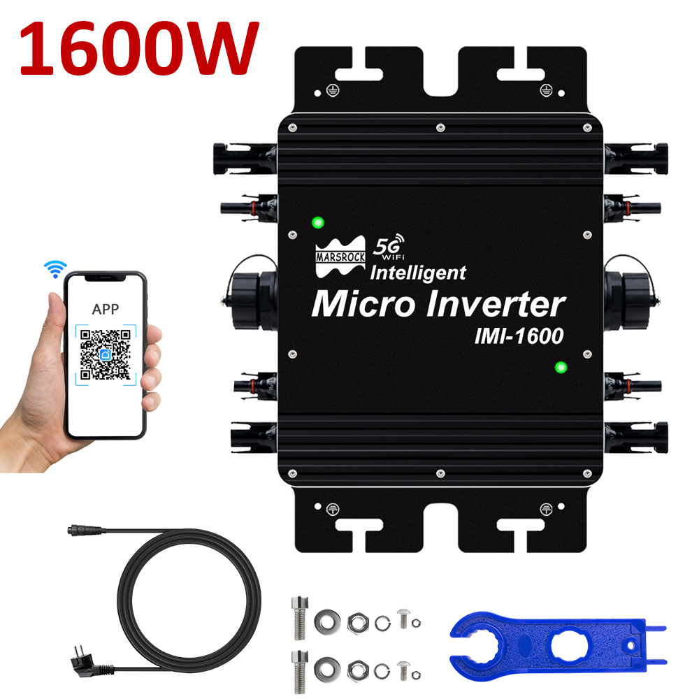 Grid Tie Micro Inverter - 1600W Micro Solar Inverter For On