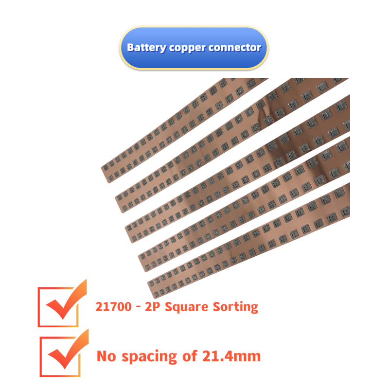 Bus Bar Copper - 2P Copper Busbar for Lithium Iron