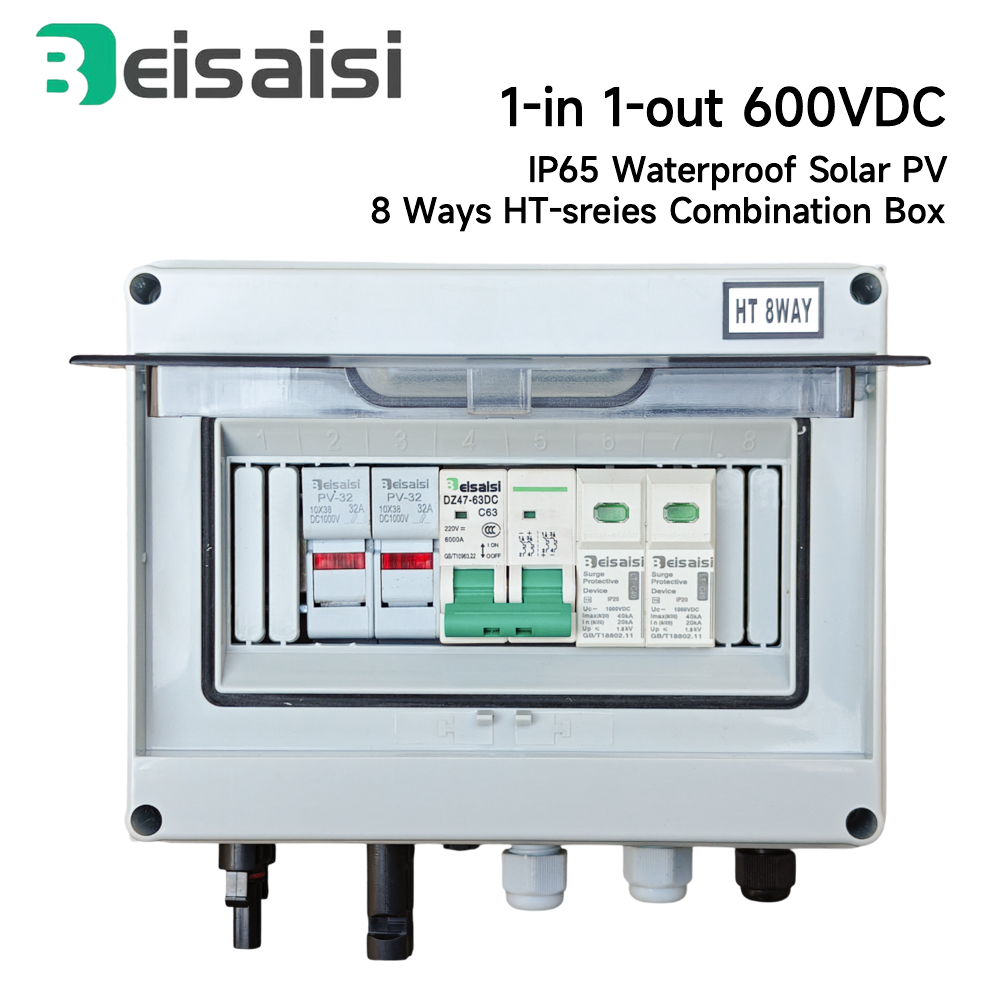 Solar Combiner Box - 1 Input 1 Out Solar Photovoltaic