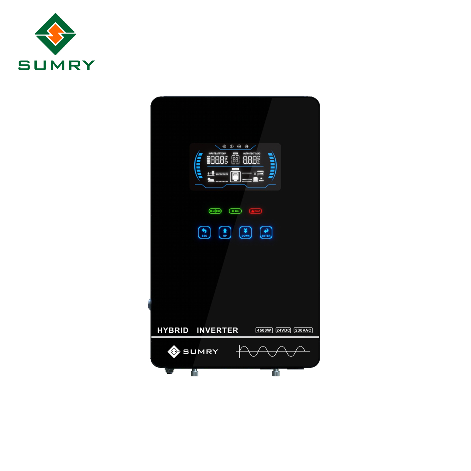 Hybrid Solar Inverter - 110v Solar Inverter 5.5kw 4kw Hybrid