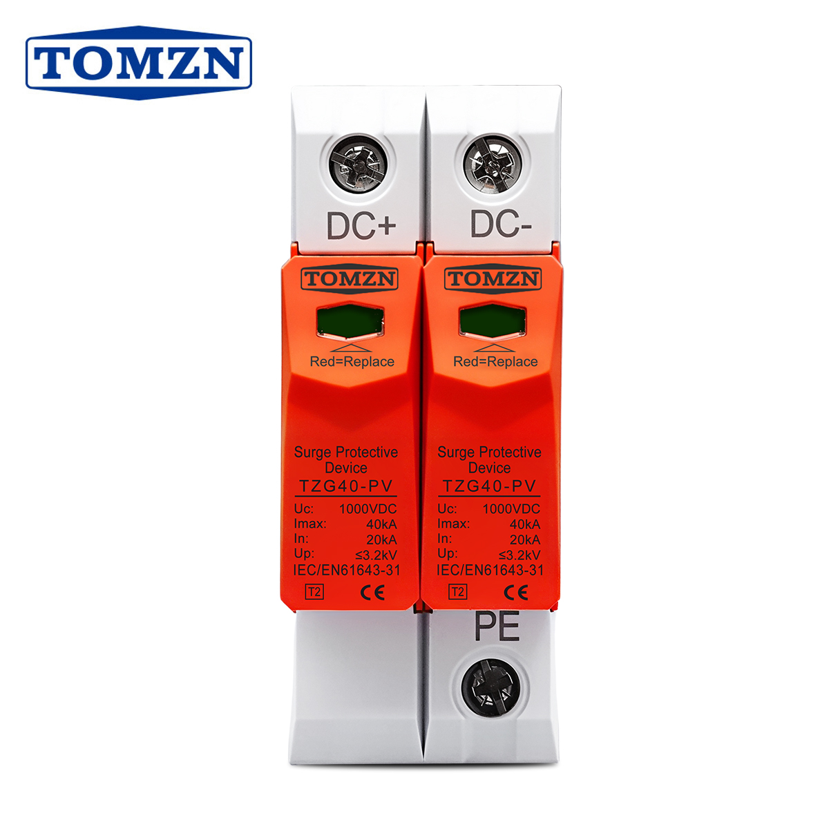 Solar Combiner Box - TOMZN DC SPD 1000V 20KA~40KA House