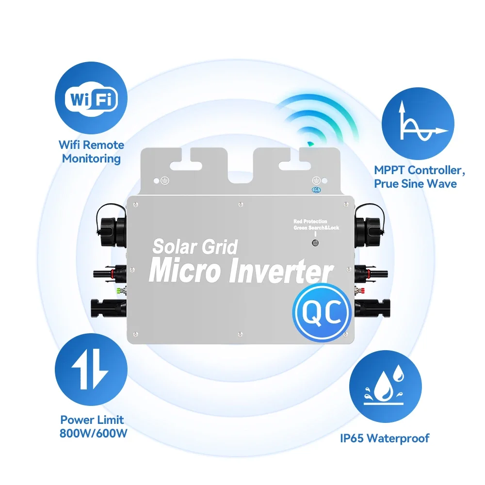 Grid Tie Micro Inverter - Phase Micro Inverter On Grid Tie