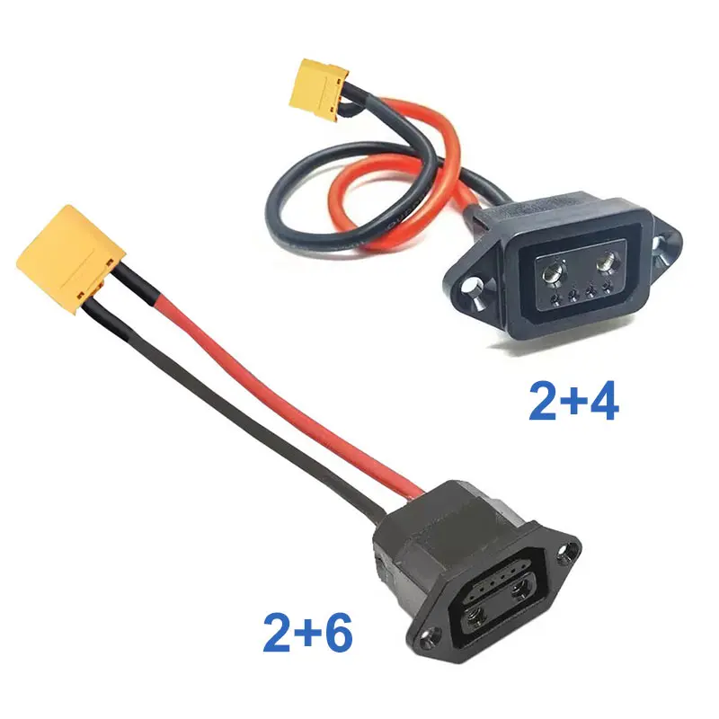 XT60/TX90 to 2+4/2+6 Wire Conn - Renewable Energy Engineering 评论和价格