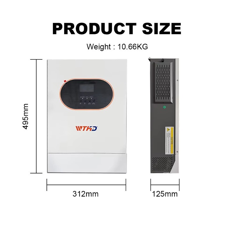 6.2KW Single Phase Off Grid On - Hybrid Solar Inverter 评论和价格