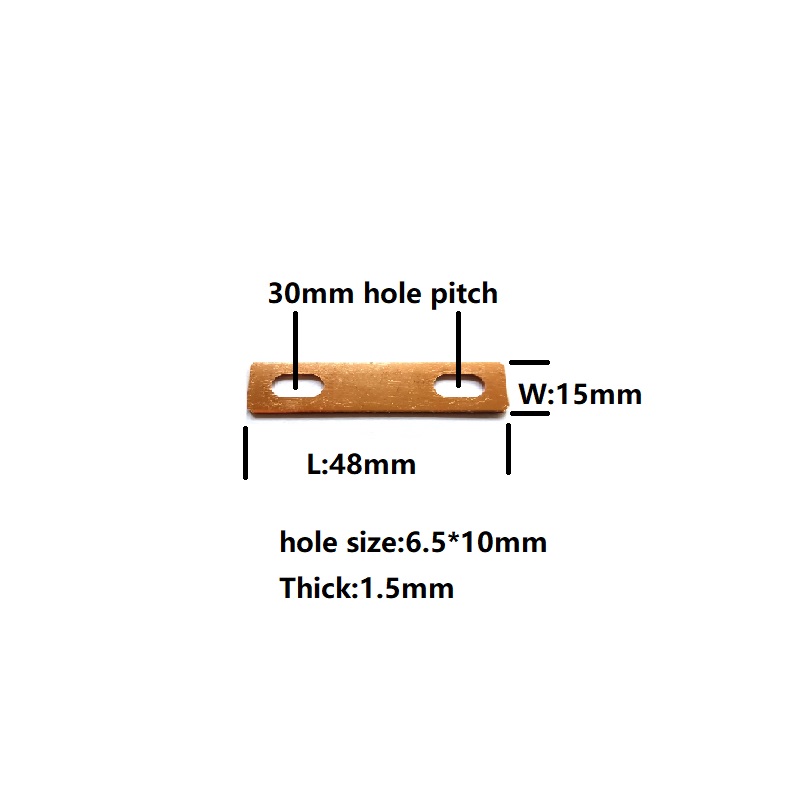 4pcs Battery Bus Bar Copper Co - Bus Bar Copper 评论和价格