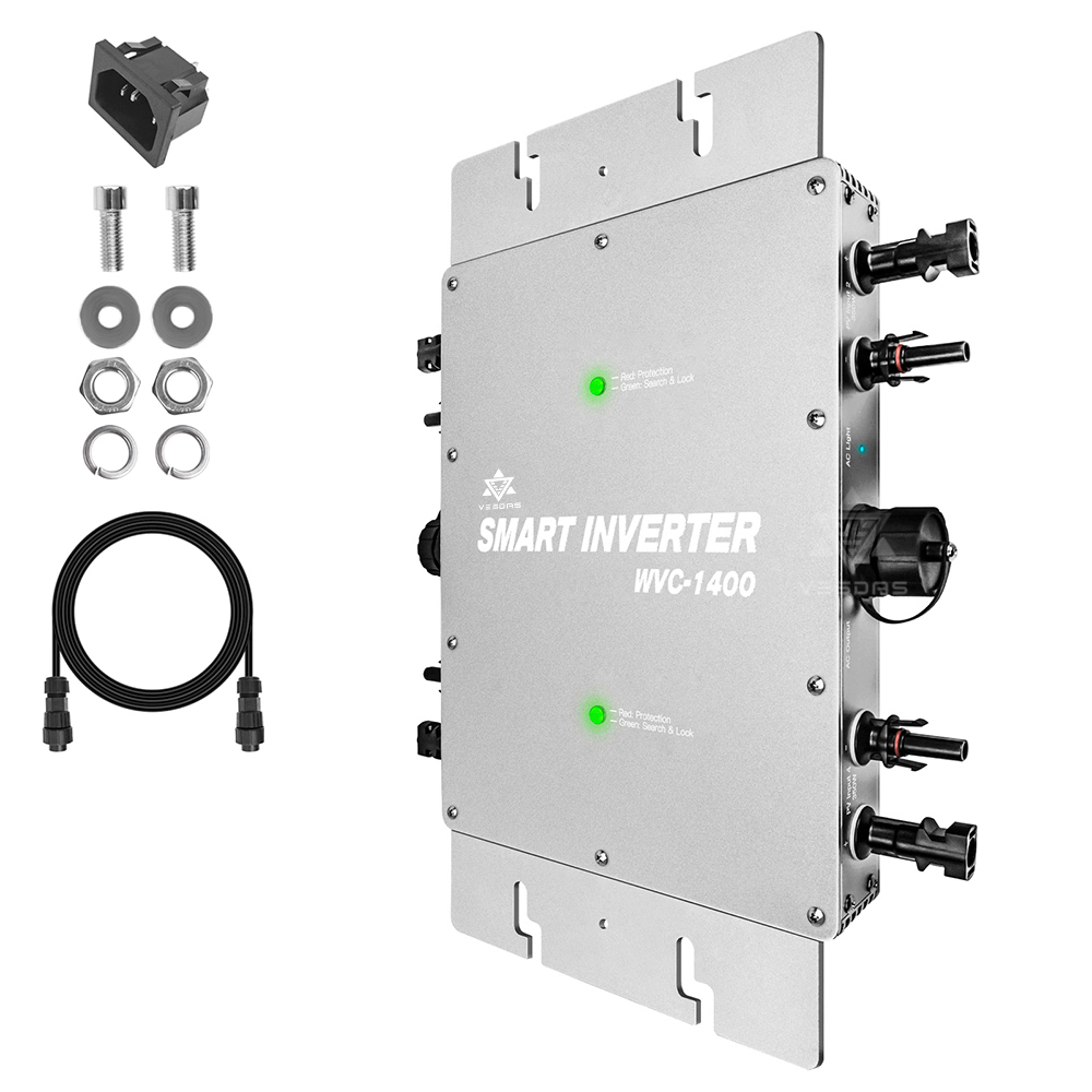 1400W 80-260VAC 22-50VDC Dual  - Grid Tie Micro Inverter 评论和价格