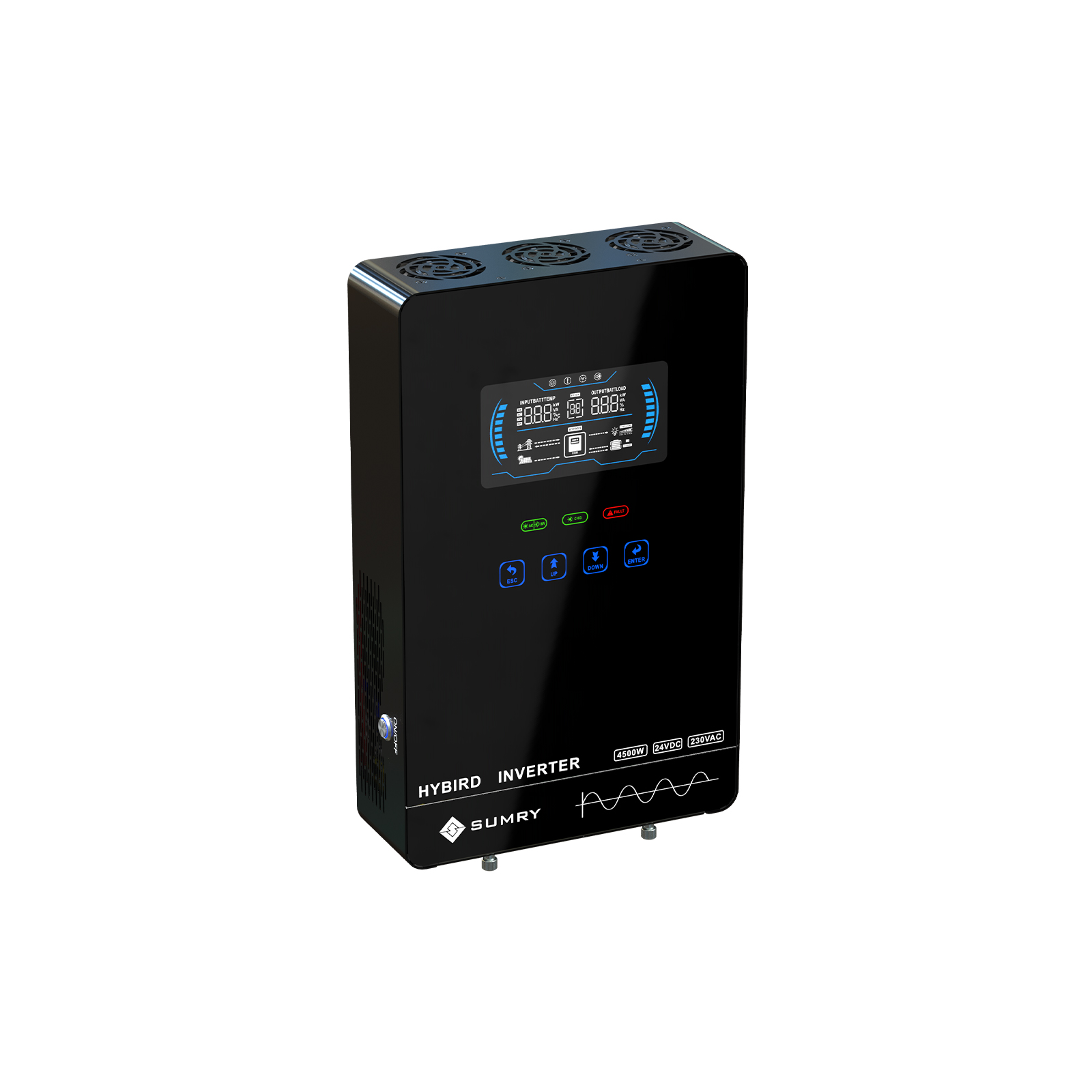 110v Solar Inverter 5.5kw 4kw  - Hybrid Solar Inverter 评论和价格