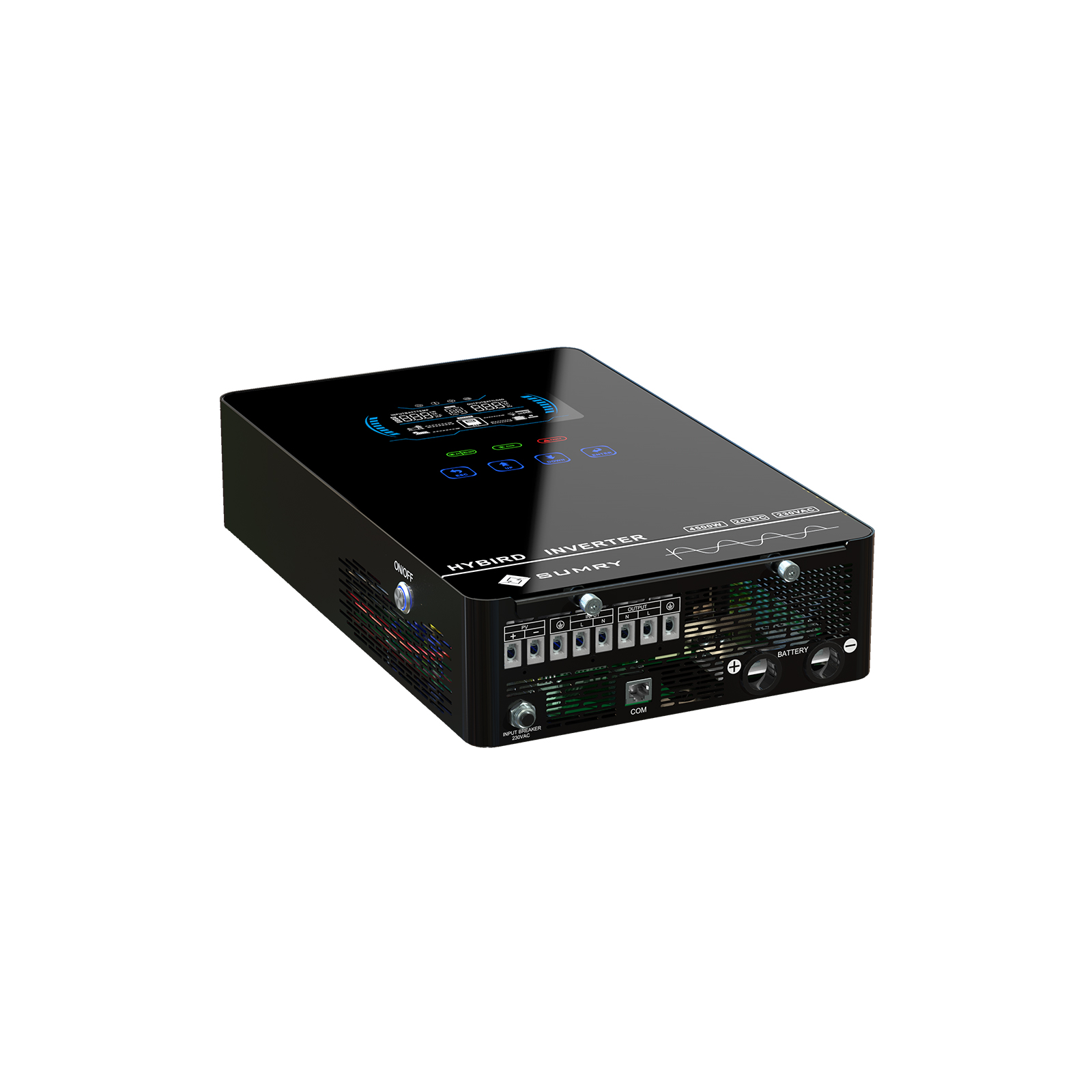 110v Solar Inverter 5.5kw 4kw  - Hybrid Solar Inverter 评论和价格