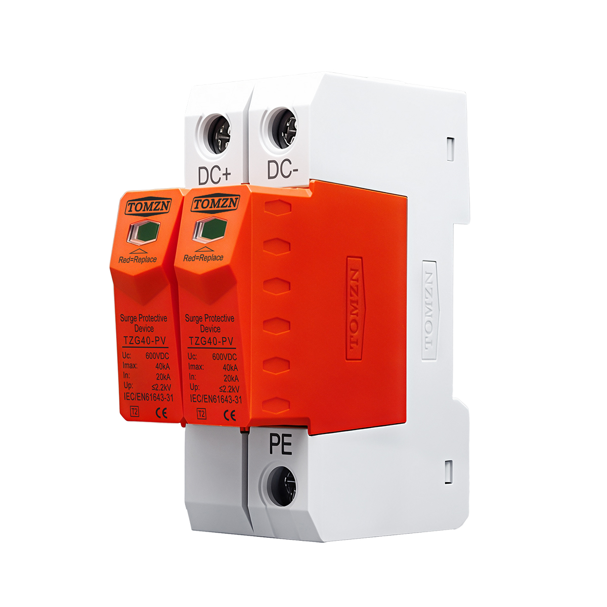 TOMZN DC SPD 1000V 20KA~40KA H - Solar Combiner Box 评论和价格
